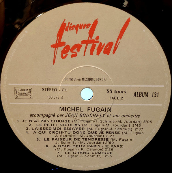 (Occasion) Michel Fugain – Quand L'oiseau Chante Je N'aurai Pas Le Temps + 25 Grands Succès [Vinyle 33 Tours]