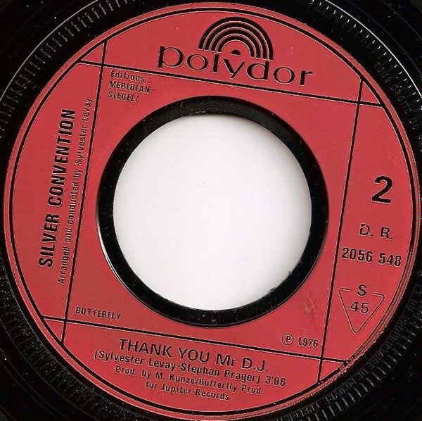 (Occasion) Silver Convention No, No, Joe [Vinyle 45 Tours]