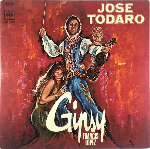 (Occasion) Francis Lopez  José Todaro – Gipsy [Vinyle 33Tours]