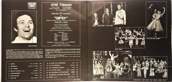 (Occasion) Francis Lopez  José Todaro – Gipsy [Vinyle 33Tours]