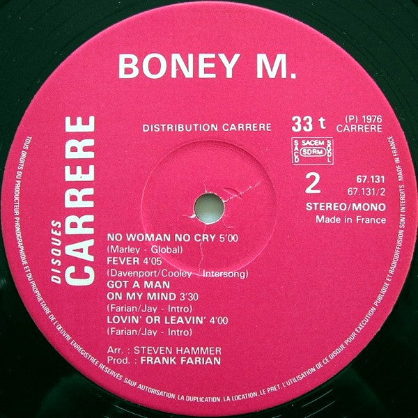 (Occasion) Boney M. – Daddy Cool [Vinyle 33 Tours]