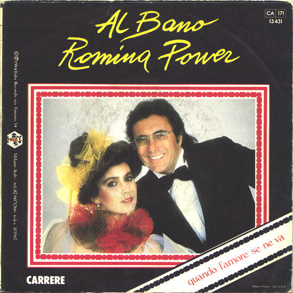 (Occasion) Al Bano Romina Power – Ci Sara' [Vinyle 45 Tours]