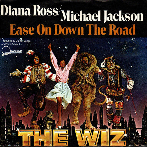 (Occasion) Diana Ross / Michael Jackson – Ease On Down The Road [Vinyle 45 Tours]