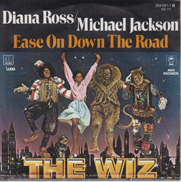 (Occasion) Diana Ross / Michael Jackson – Ease On Down The Road [Vinyle 45 Tours]