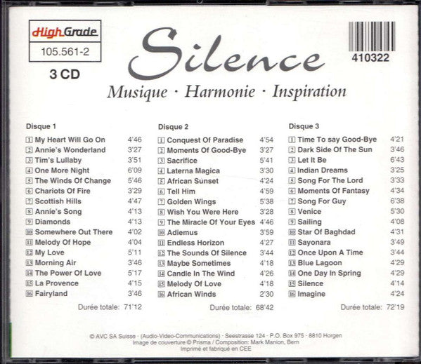 (Occasion) Bandari – Silence - Musique - Harmonie - Inspiration [CD]