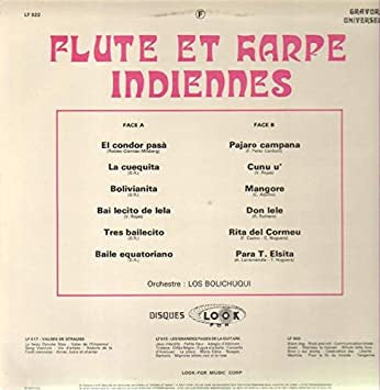 (Occasion) Los Indios Chuqui  Flutes Et Harpes Indiennes [Vinyle 33Tours]