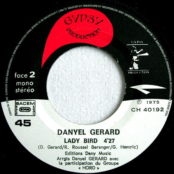(Occasion) Danyel Gerard Un Grand Amour [Vinyle 45 Tours]