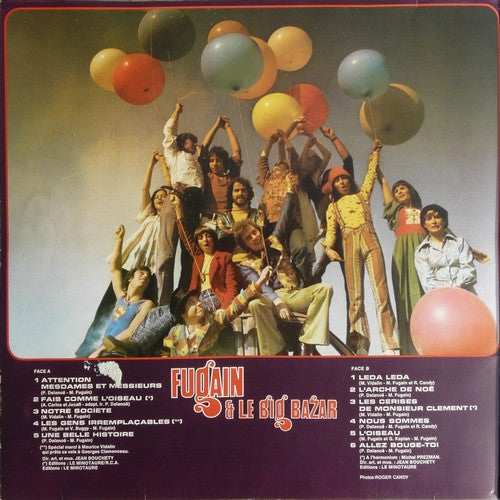 (Occasion) Fugain Et Le Big Bazar  [Vinyle 33 Tours]