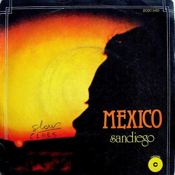(Occasion) Sandiego Mexico [Vinyle 45 Tours]