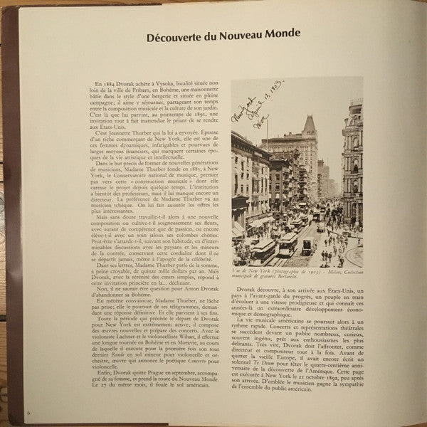 (occasion) Dvorák, Orchestre Philharmonique Royal, Antal Dorati – Symphonie N°9 «Du Nouveau Monde» [Vinyle 33 Tours]