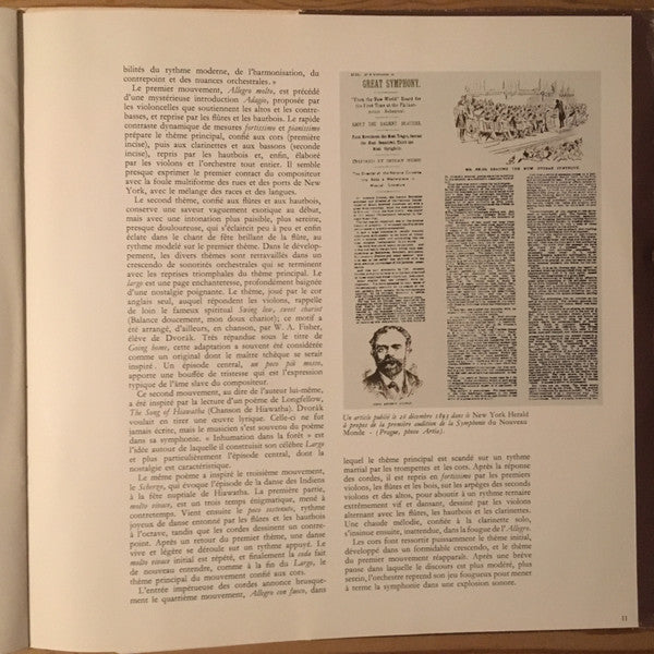 (occasion) Dvorák, Orchestre Philharmonique Royal, Antal Dorati – Symphonie N°9 «Du Nouveau Monde» [Vinyle 33 Tours]
