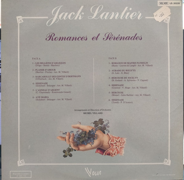 Jack Lantier – Romances Et Sérénades [Vinyle 33Tours] - flash vidéo