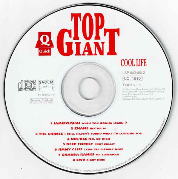 (Occasion) Various – Quick Top Giant Volume 1 & 2 - Special Quick Team [CD]