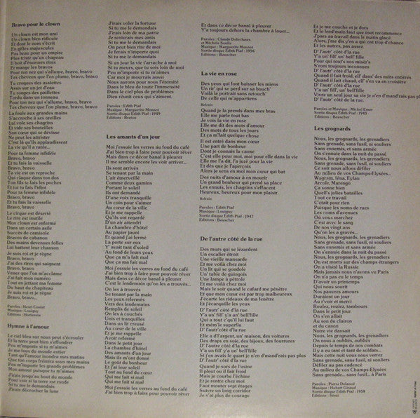 (occasion) Daniel Guichard – Daniel Guichard Chante Edith Piaf [Vinyle 33 Tours]