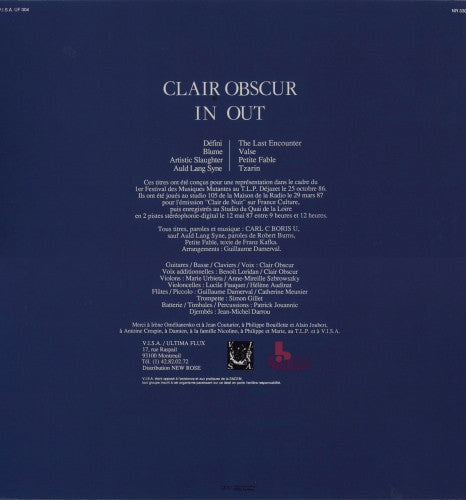 (occasion) Clair Obscur – In Out [Vinyle 33 Tours]