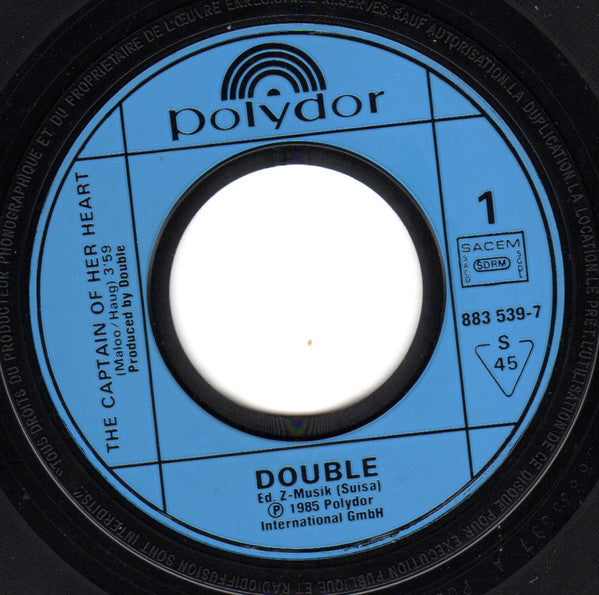 (Occasion) Double – The Captain Of Her Heart [Vinyle 45 Tours]