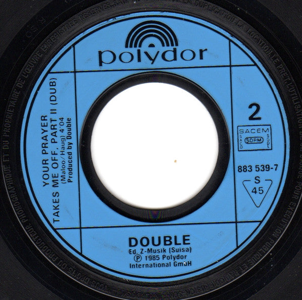(Occasion) Double – The Captain Of Her Heart [Vinyle 45 Tours]