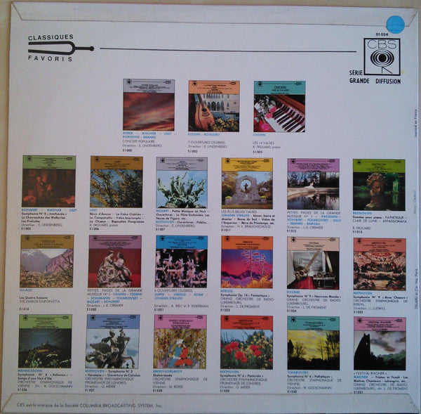 (occasion) Dvorak – Grand Orchestre De Radio-Luxembourg, Louis De Froment – Symphonie N° 9 (N° 5) En Mi Mineur, Op. 95 "Du Nouveau Monde" [Vinyle 33 Tours]