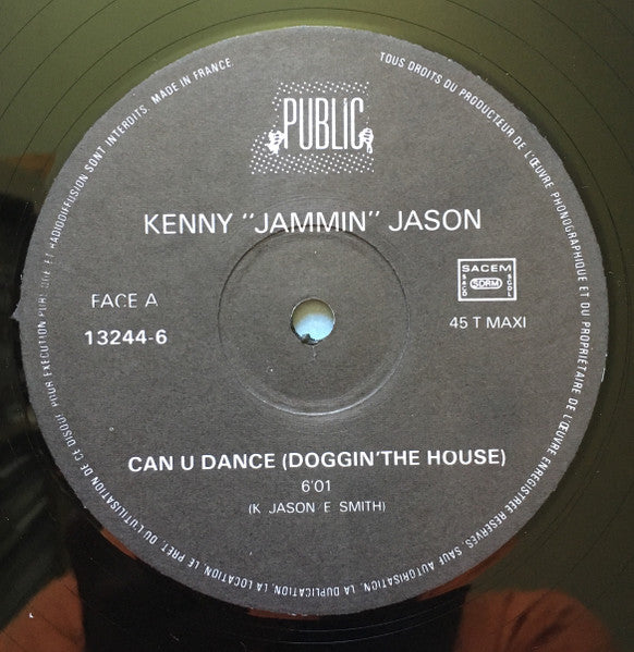 (Occasion) Kenny "Jammin" Jason – Can U Dance [Vinyle super 45Tours]