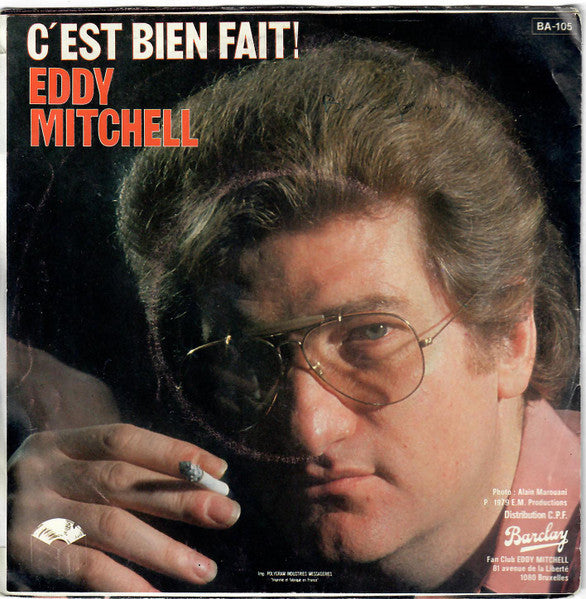 (Occasion) Eddy Mitchell – Tu Peux Préparer Le Café Noir [Vinyle 45Tours]