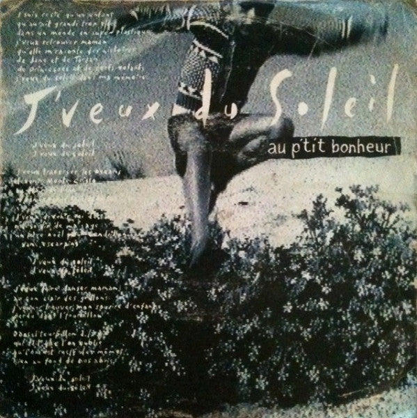(Occasion) Au P'tit Bonheur – J'veux Du Soleil [Vinyle 45Tours]