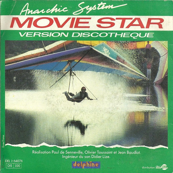 (Occasion ) Anarchic System – Movie Star [Vinyle 45 Tours]