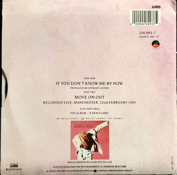 (Occasion) Simply Red – If You Don't Know Me By Now [Vinyle 45 Tours]