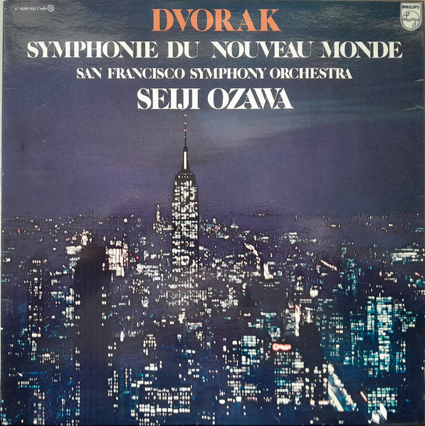 (occasion) Dvorak, San Francisco Symphony Orchestra, Seiji Ozawa – Symphonie Du Nouveau Monde [Vinyle 33 Tours]