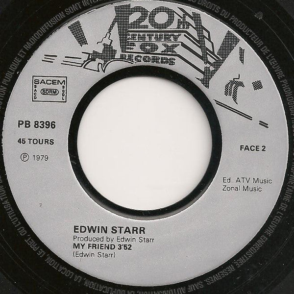 (Occasion) Edwin Starr H.A.P.P.Y. Radio [Vinyle 45 Tours]