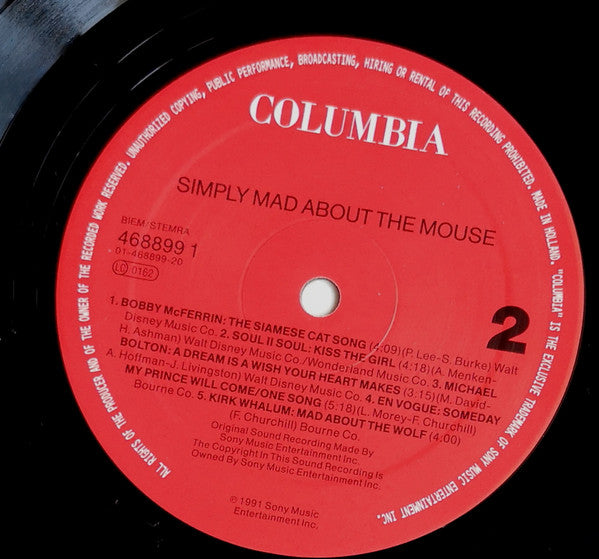 (occasion) Various – Simply Mad About The Mouse [Vinyle 33 Tours]