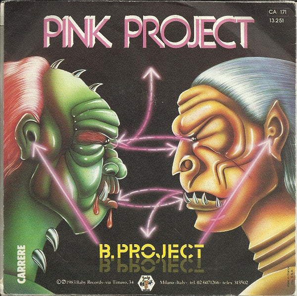 (Occasion ) Pink Project – B-Project[Vinyle 45 Tours]
