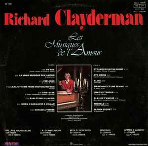(occasion) Richard Clayderman – Les Musiques De L'amour [Vinyle 33 Tours]