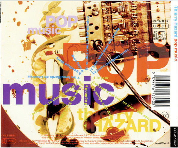 (Occasion) Thierry Hazard – Pop Music [CD]