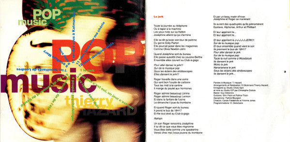 (Occasion) Thierry Hazard – Pop Music [CD]