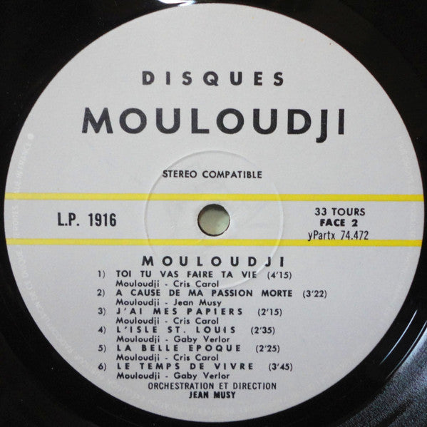 (occasion) Mouloudji – Faut Vivre [Vinyle 33 Tours]