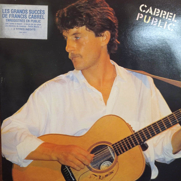 (Occasion) Francis Cabrel – Cabrel Public [Vinyle super 33 Tours]