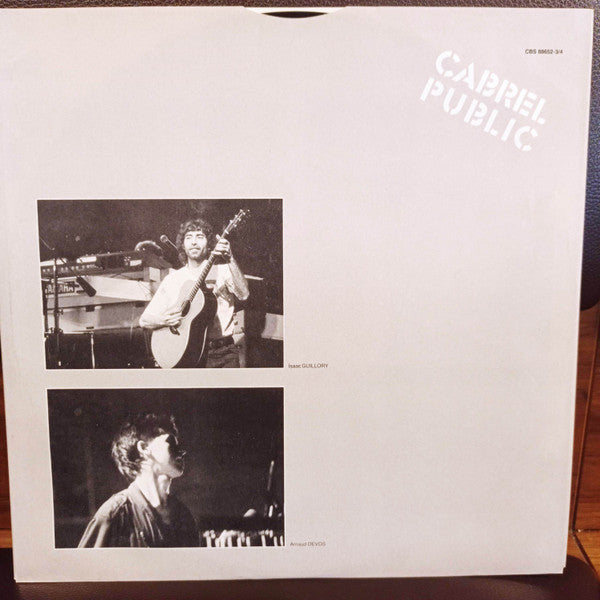 (Occasion) Francis Cabrel – Cabrel Public [Vinyle super 33 Tours]