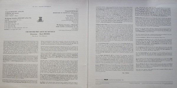 (Occasion) L & W.A. Mozart – Symphonie Des Jouets / Promenade En Traîneaux / Danses Allemandes [Vinyle 33Tours]