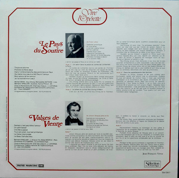 (Occasion) Vive L'Opérette-offenbach  [Vinyle 33Tours]
