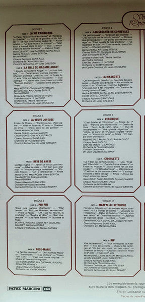 (Occasion) Vive L'Opérette-offenbach  [Vinyle 33Tours]
