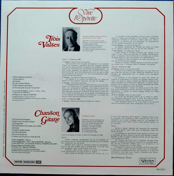(Occasion) Vive L'Opérette-offenbach  [Vinyle 33Tours]