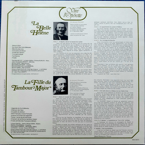 (Occasion) Vive L'Opérette-offenbach  [Vinyle 33Tours]