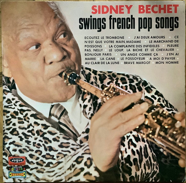 (Occasion ) Sidney Bechet – Swings French Pop Songs [Vinyle 33 Tours]