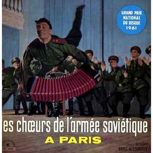 (occasion) Les Chœurs De L'Armée Soviétique – Chœurs De L'Armée Soviétique A Paris [Vinyle 33 Tours]