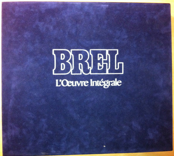 (Occasion) Jacques Brel – L'Œuvre Intégrale [Vinyle 33 Tours]