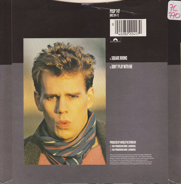 (Occasion) Al Corley – Square Rooms [Vinyle 45Tours]