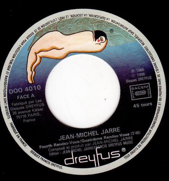 (Occasion) Jean Michel Jarre – Rendez Vous [Vinyle 45 Tours]