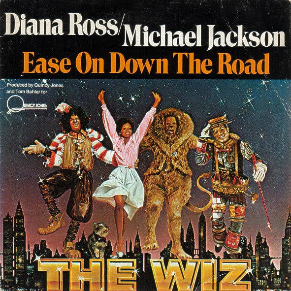 (Occasion) Diana Ross / Michael Jackson / Quincy Jones – Ease On Down The Road [Vinyle 45Tours]