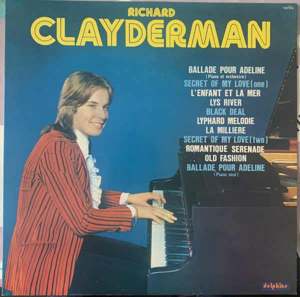 (Occasion) Richard Clayderman – Richard Clayderman [Vinyle 33 Tours]