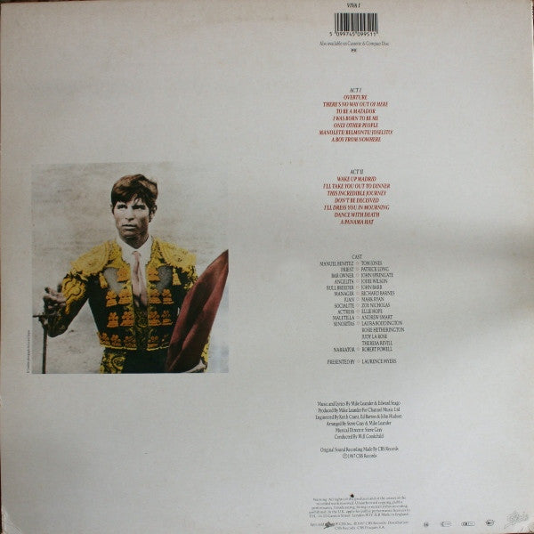 (occasion) Mike Leander & Edward Seago – Matador The Musical Story Of The Life Of El Cordobes [Vinyle 33 Tours]